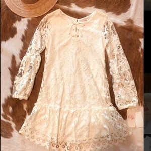 NWT Gianni Bini Girls bohemian dress.